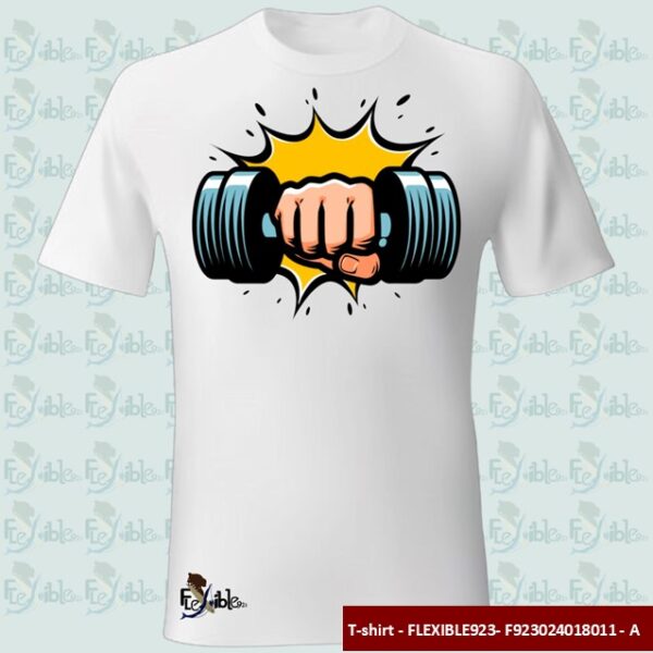 T-shirt - FLEXIBLE923 - The iron grip of the dunble - F923024018011