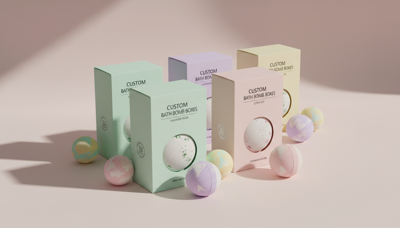 Custom Bath Bomb Boxes: The Ultimate Guide to Packaging That Sells