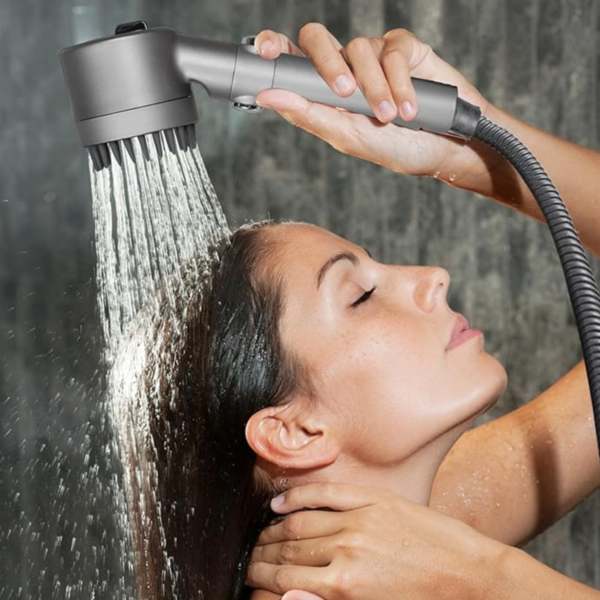 High-Pressure Shower Head + 5 Filters - رأس دش عالي الضغط + 5 فلاتر