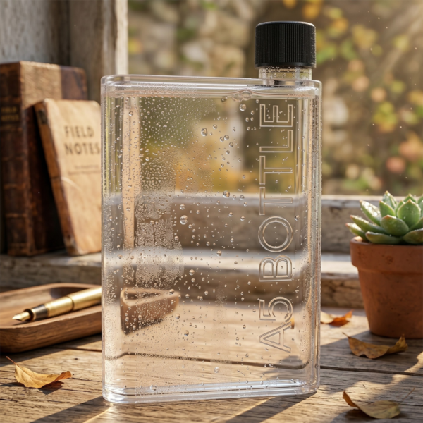 زجاجة مياه رفيعة مقاس A5  - A5 slim water bottle