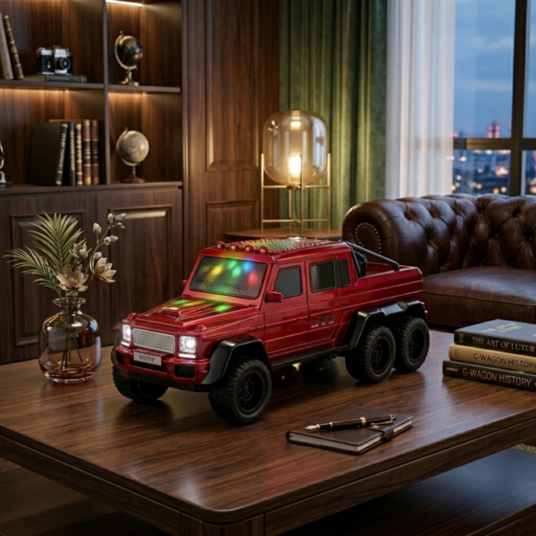 مكبر صوت لاسلكي على شكل سيارة هامار - Wireless speaker shaped like a Hummer